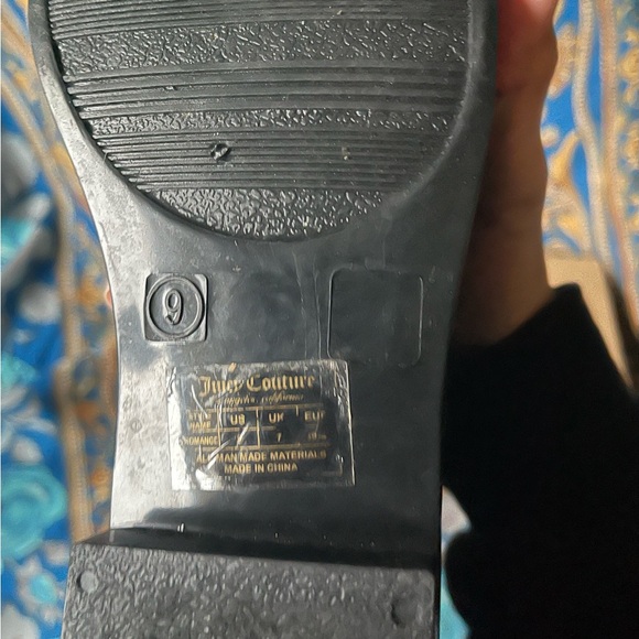 NWT JUICY COUTURE colorful design rain boots no box . soft insole .mom 💕size9 - Picture 7 of 7